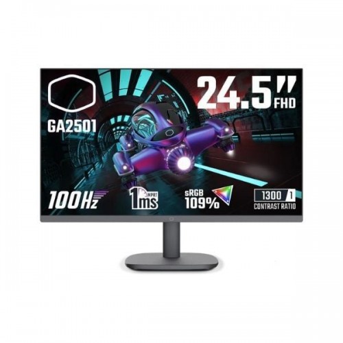 Màn hình 24.5 inch Cooler Master GA2501 (Full HD, IPS, 100Hz, 1ms, Phẳng)