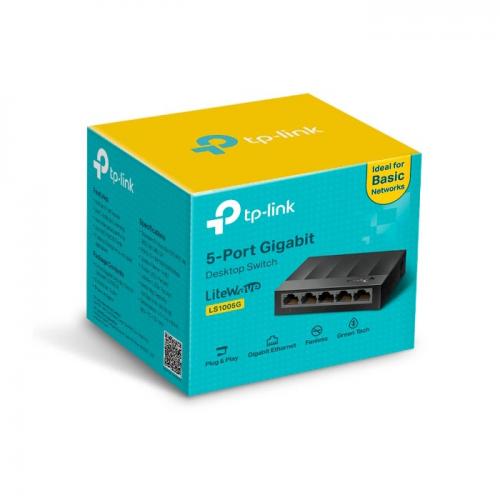 Switch TP-Link LS1005G 5 Port 10/100/1000Mbps
